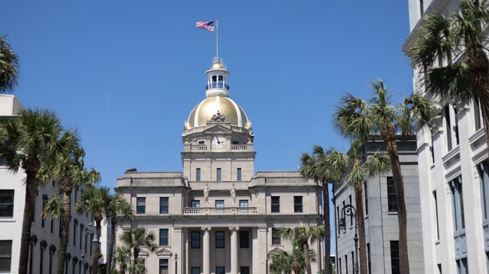 Savannah, Georgia, state house