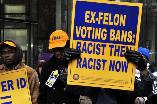NAACP voting right demonstration, December 2011