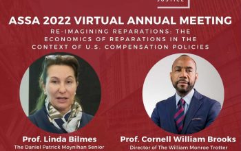 Virtual Panel on reparations event poster_