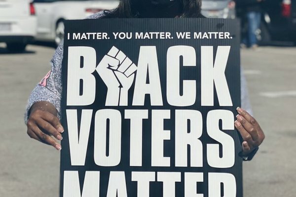 Terri_Sewell_holding_Black_Voters_Matter_sign_on_Election_Day_2020