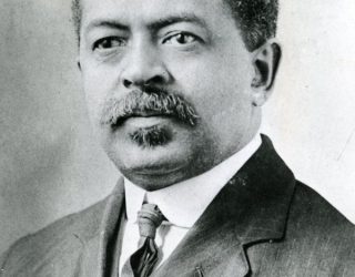 A black and white picture of William Monroe Trotter