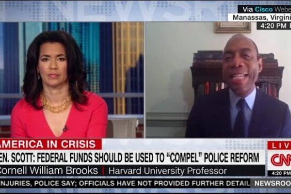 Fredricka Whitfield interviewing Cornell William Brooks